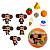 Капсула сюрприз Чебурашка 6 см с аксессуарами Funky Toys CHE2404
